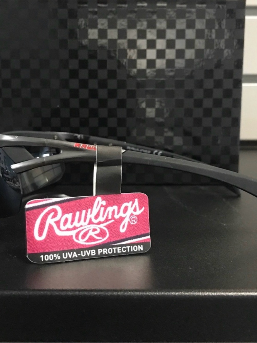 Rawlings Black Sport Sunglasses with Mirrored Lenses- 1 pair - Picture 5 of 10